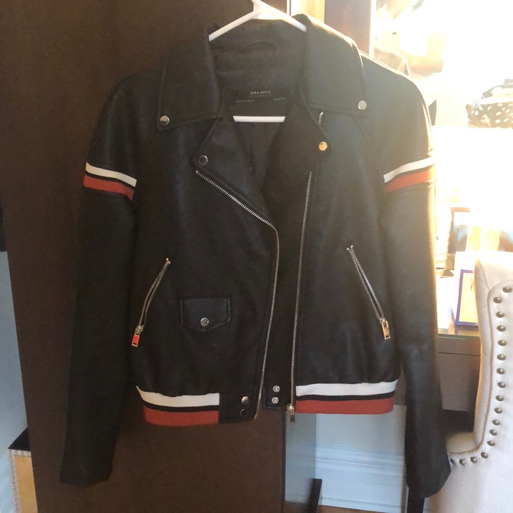 Zara Men leather jacket
